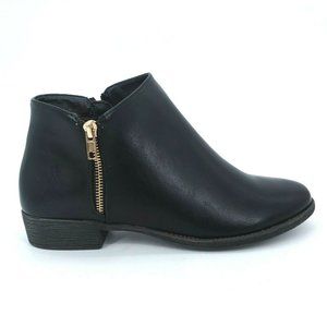 J. Mark Womens Maggie-07 Ankle Booties Black 10